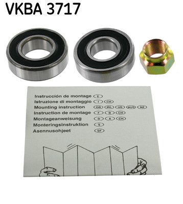 Hjullagersats, Bakaxel Skf VKBA 3717 SKF