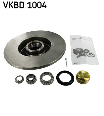 Bromsskiva Solid, Bakaxel Skf VKBD 1004 SKF