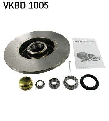 Bromsskiva Solid, Bakaxel Skf VKBD 1005 SKF