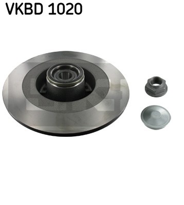 Bromsskiva Solid, Bakaxel Skf VKBD 1020 SKF