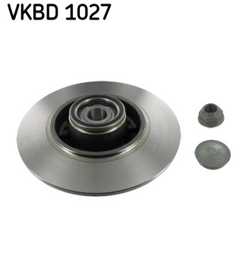 Bromsskiva Solid, Bakaxel Skf VKBD 1027 SKF