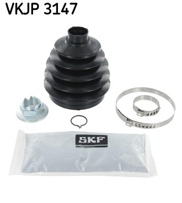 Dammskydd, drivaxel, Framaxel, På hjulsidan, på växellådssidan, f SKF
