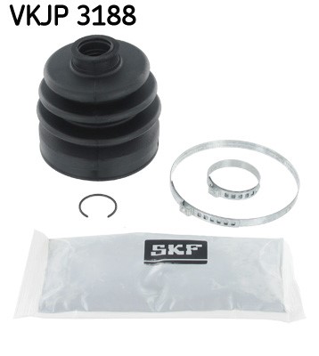 Dammskydd, drivaxel, Framaxel, På hjulsidan, på växellådssidan Sk SKF