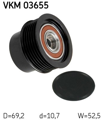 Frihjulskoppling, generator Skf VKM 03655 SKF