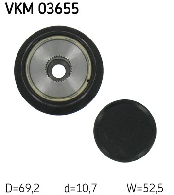 Frihjulskoppling, generator Skf VKM 03655 SKF