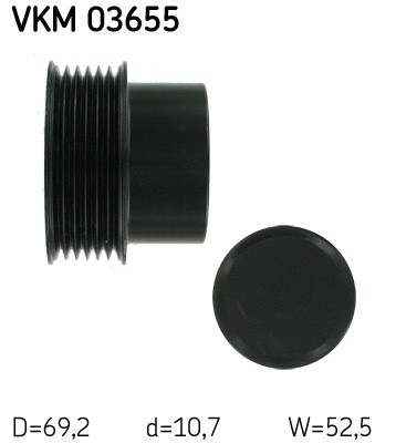 Frihjulskoppling, generator Skf VKM 03655 SKF