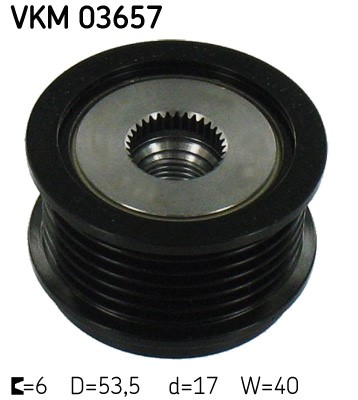 Frihjulskoppling, generator Skf VKM 03657 SKF