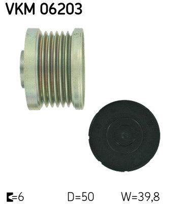 Frihjulskoppling, generator Skf VKM 06203 SKF