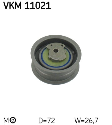 Spännrulle, kamrem Skf VKM 11021 SKF