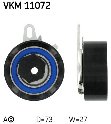 Spännrulle, kamrem, Vänster, Upptill Skf VKM 11072 SKF Spännrulle, kamrem, Vänster, Upptill Skf VKM 11072 SKF