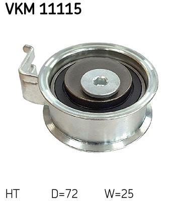 Spännrulle, kamrem, Vänster övre Skf VKM 11115 SKF