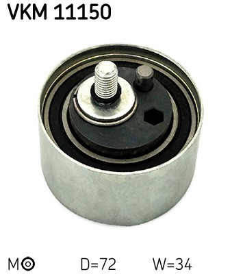 Spännrulle, kamrem, Vänster Skf VKM 11150 SKF Spännrulle, kamrem, Vänster Skf VKM 11150 SKF