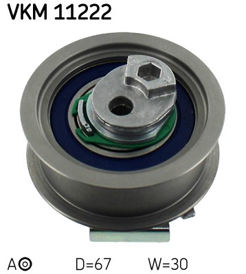Spännrulle, kamrem, Vänster övre Skf VKM 11222 SKF