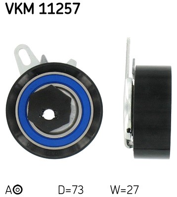 Spännrulle, kamrem, Vänster undre, Vänster Skf VKM 11257 SKF