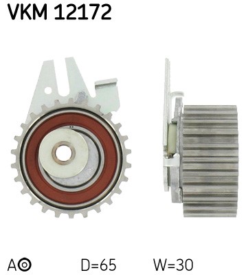 Spännrulle, kamrem, Mitt Skf VKM 12172 SKF