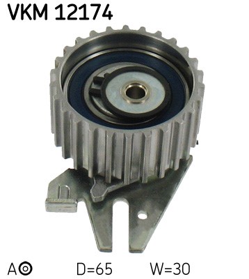 Spännrulle, kamrem, Mitt, Vänster Skf VKM 12174 SKF