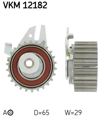 Spännrulle, kamrem, Mitt Skf VKM 12182 SKF