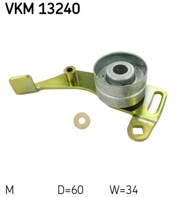 Spännrulle, kamrem, Vänster Skf VKM 13240 SKF