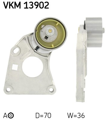 Spännrulle, kamrem Skf VKM 13902 SKF Spännrulle, kamrem Skf VKM 13902 SKF