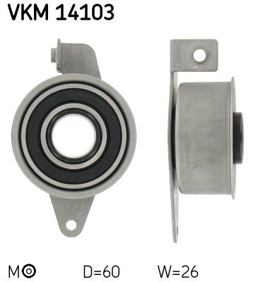 Spännrulle, kamrem Skf VKM 14103 SKF