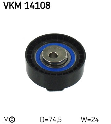 Spännrulle, kamrem Skf VKM 14108 SKF Spännrulle, kamrem Skf VKM 14108 SKF
