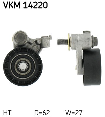 Spännrulle, kamrem, Upptill Skf VKM 14220 SKF