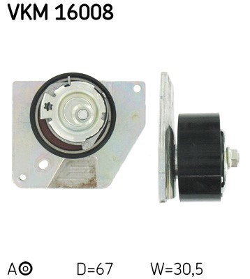 Spännrulle, kamrem Skf VKM 16008 SKF