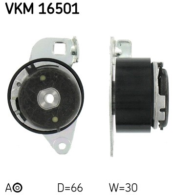 Spännrulle, kamrem, Vänster övre Skf VKM 16501 SKF