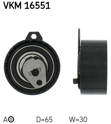Spännrulle, kamrem, Mitt till vänster Skf VKM 16551 SKF