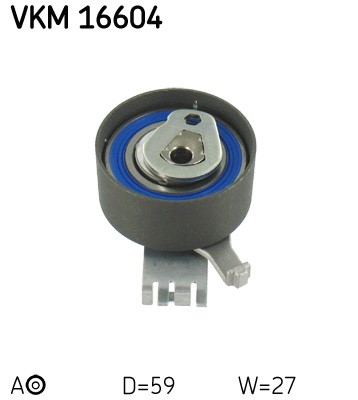 Spännrulle, kamrem, Vänster undre, Vänster Skf VKM 16604 SKF