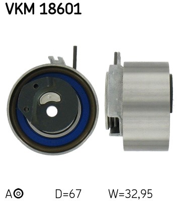 Spännrulle, kamrem, Vänster undre Skf VKM 18601 SKF
