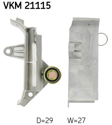 Styrrulle, kamrem, Mitt Skf VKM 21115 SKF