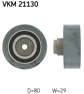 Styrrulle, kamrem, Höger nedtill, Höger Skf VKM 21130 SKF