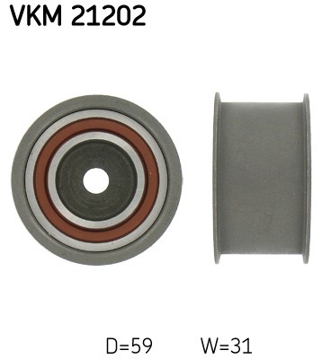 Styrrulle, kamrem, Höger Skf VKM 21202 SKF Styrrulle, kamrem, Höger Skf VKM 21202 SKF