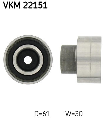 Styrrulle, kamrem, Höger Skf VKM 22151 SKF