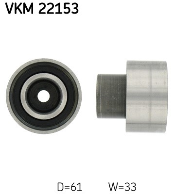 Styrrulle, kamrem, Höger Skf VKM 22153 SKF