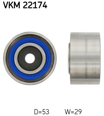 Styrrulle, kamrem, Höger Skf VKM 22174 SKF