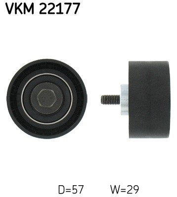 Styrrulle, kamrem, Höger Skf VKM 22177 SKF