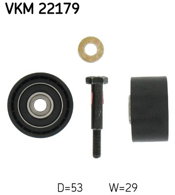 Styrrulle, kamrem, Höger Skf VKM 22179 SKF