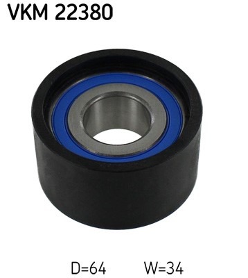 Styrrulle, kamrem, Nedre, Upptill Skf VKM 22380 SKF