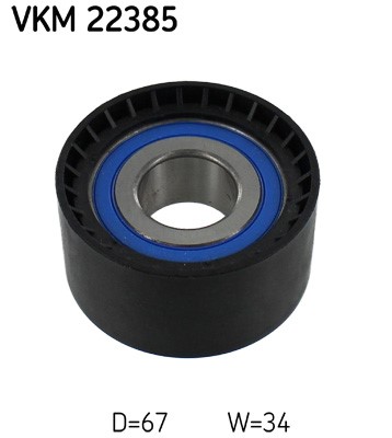 Styrrulle, kamrem, Upptill, Nedre Skf VKM 22385 SKF