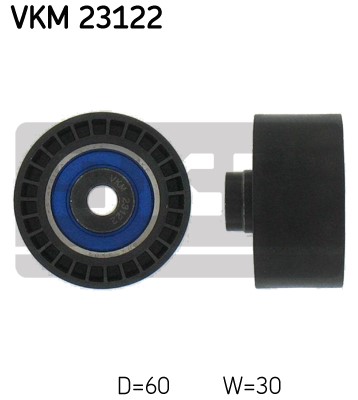 Styrrulle, kamrem, Höger Skf VKM 23122 SKF