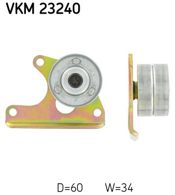Styrrulle, kamrem, Höger Skf VKM 23240 SKF