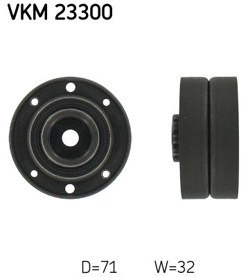Styrrulle, kamrem Skf VKM 23300 SKF Styrrulle, kamrem Skf VKM 23300 SKF