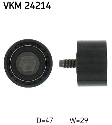 Styrrulle, kamrem, Vänster undre Skf VKM 24214 SKF