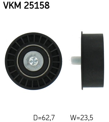 Styrrulle, kamrem, Vänster övre Skf VKM 25158 SKF