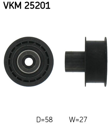 Styrrulle, kamrem Skf VKM 25201 SKF