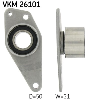 Styrrulle, kamrem, Höger Skf VKM 26101 SKF Styrrulle, kamrem, Höger Skf VKM 26101 SKF