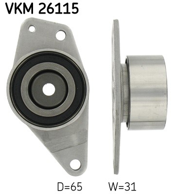 Styrrulle, kamrem, Höger Skf VKM 26115 SKF