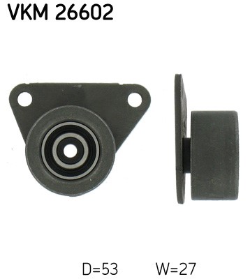 Styrrulle, kamrem, Höger upptill, Höger Skf VKM 26602 SKF